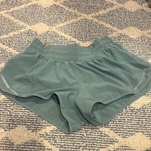 lululemon athletica Seafoam Green Women's Athletic Shorts